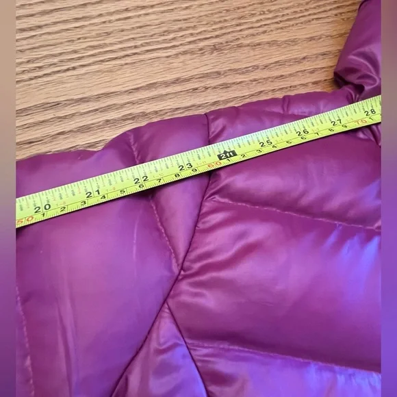 DESCENTE  Down filled Winter Puffer Coat 3/4 Length. Women’s Small. VGUC. - Picture 10 of 14